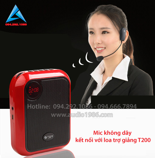 May_tro_giang_bat_song_FM_mic_khong_day_Seemehere_T200_Dai_Loan_ket_noi_khong_day