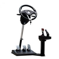Vô lăng game Victor quay 900 độ học lái xe mô phỏng tập lái xe chuyên nghiệp đua xe tại nhà
